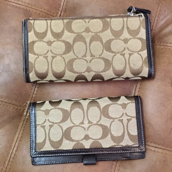 Coach wallet 2 pieces - Picture 2 of 8